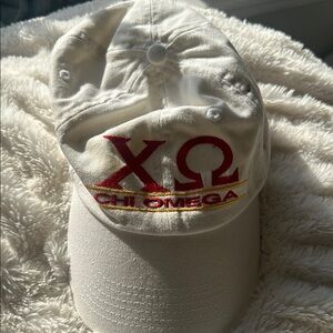 Omega Cream and Red Hat